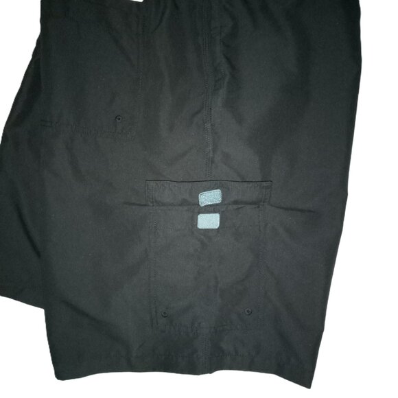 2 Pair Men's Board Shorts  Size XXL   Black  Navy  UPF 50  Goodfellow & Co.  NEW - Picture 7 of 13